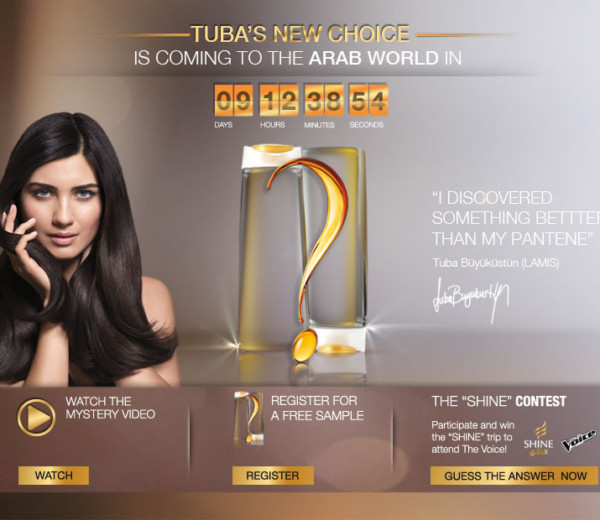 Pantene Teaser Microsite